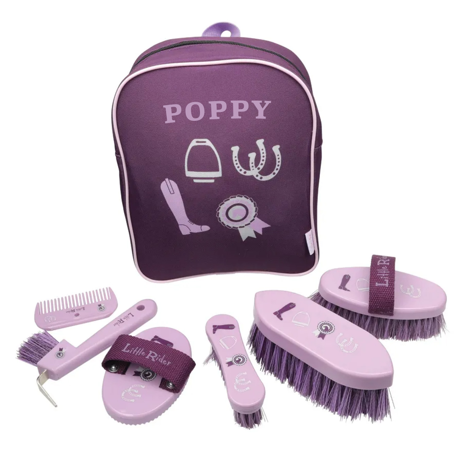 Personalised Gymkhana Grooming kit backpack
